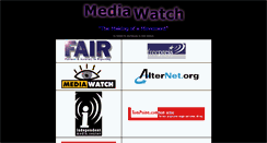 Desktop Screenshot of mediawatch.org