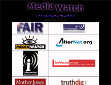 Tablet Screenshot of mediawatch.org