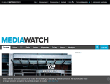Tablet Screenshot of mediawatch.dk